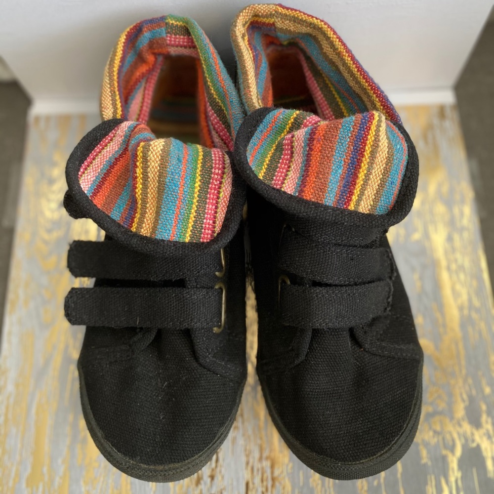 Blowfish Velcro bootie sneakers